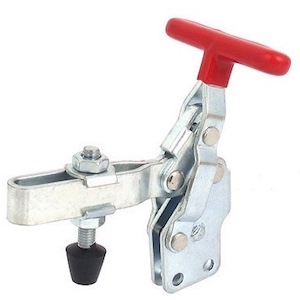 DST-12136 Vertical acting toggle clamp with vertical mounting base, T-Handle 2270N