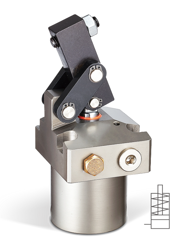 HLCT Hydraulic Link Clamp, single acting