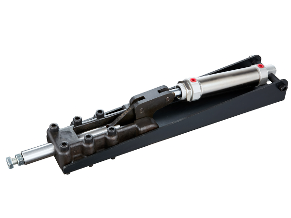 DST-31500-HL-A Pneumatischer Schubstangenspanner/Pneumatik-Schubstangenspanner in schwerer Ausführung, Kolbenhub 50mm