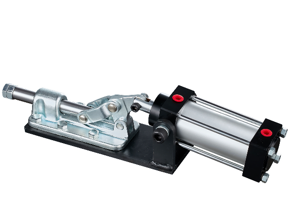 DST-36330-A Pneumatischer Schubstangenspanner mit Gußkörper Haltekraft 11360N