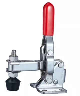 DST-101-ASS Vertical acting toggle clamp with horizontal mounting base - STAINLESS STEEL