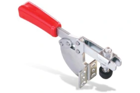 M22 Horizontal toggle clamp with angle base and open clamping arm