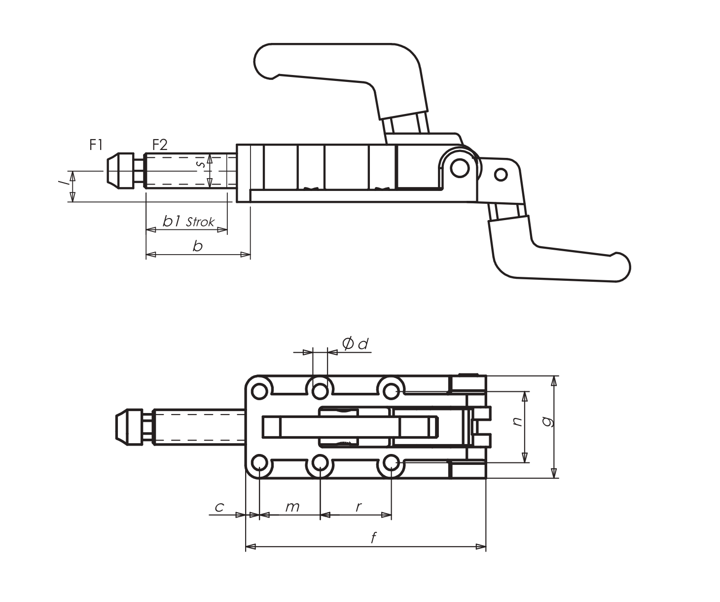 Technische Zeichnung M66