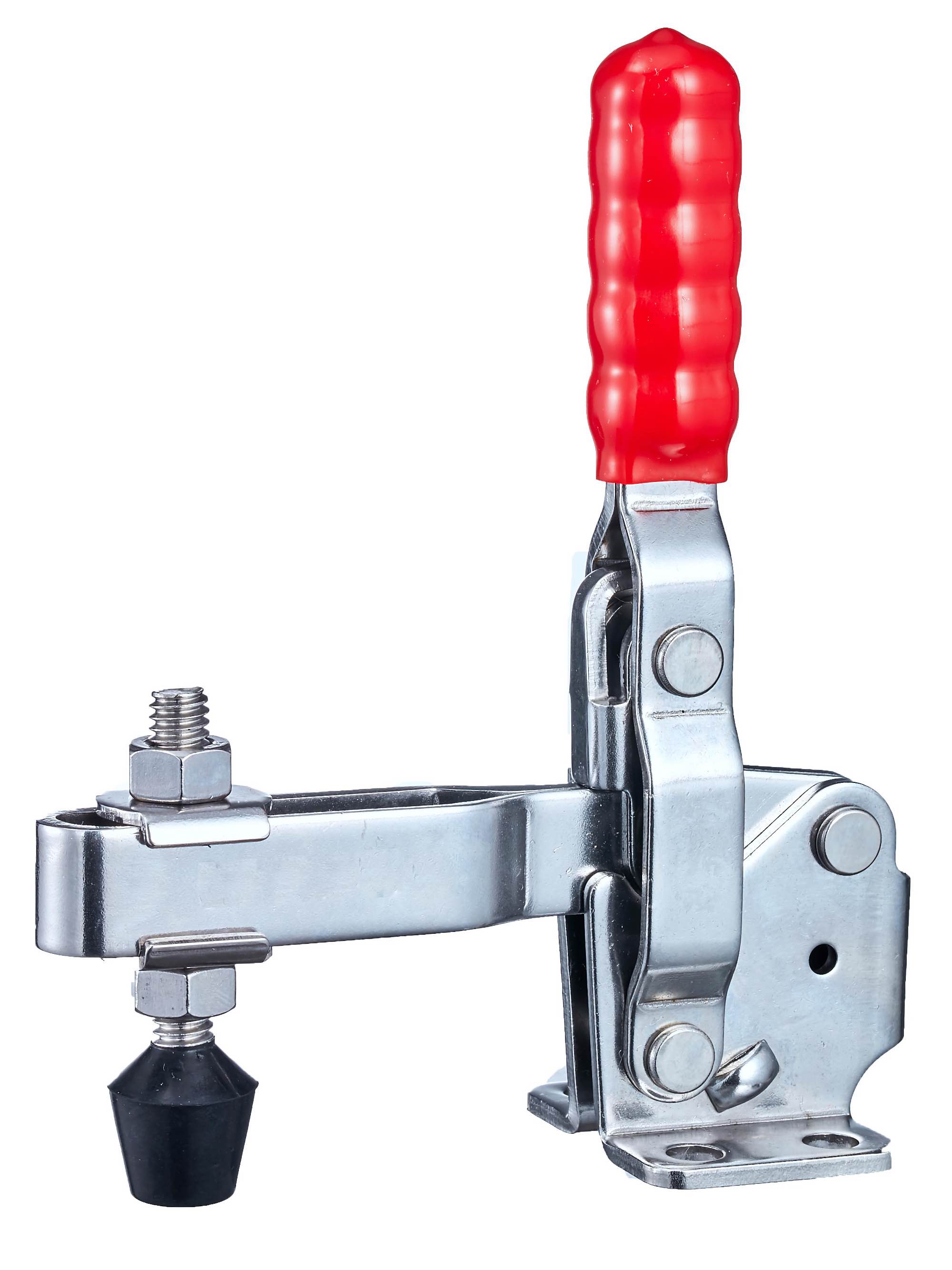 DST-12130 Schnellspanner-Senkrechtspanner mit waagrechtem Fuß 2270N-EDELSTAHL