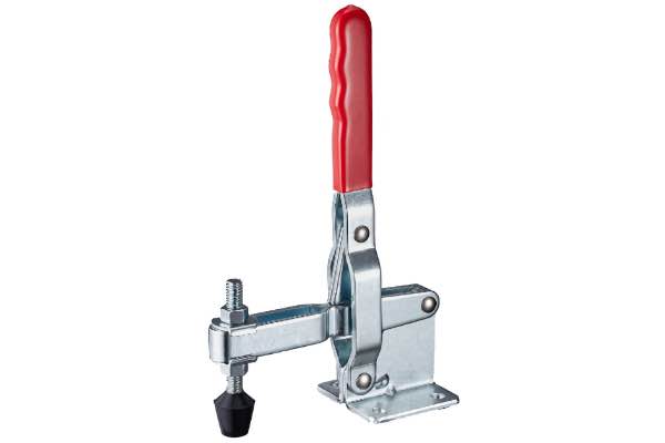 DST-101-EL Senkrechtspanner Vertikalspanner waagrechter Fuß U-Spannarm 3600N