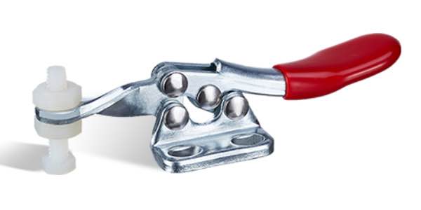 DST-201-AL Waagrechtspanner-Horizontalspanner Fuß links abgewinkelt