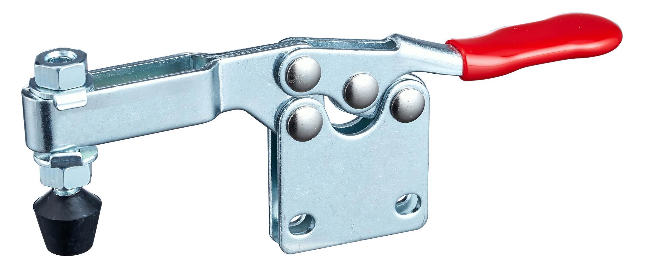 DST-201-BI Waagrechtspanner, senkrechter Fuss, U Spannarm,900N