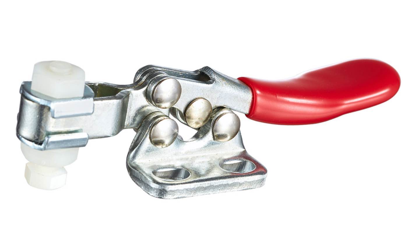 DST-201-L Waagrechtspanner-Schnellspanner Fuß links abgewinkelt 270N