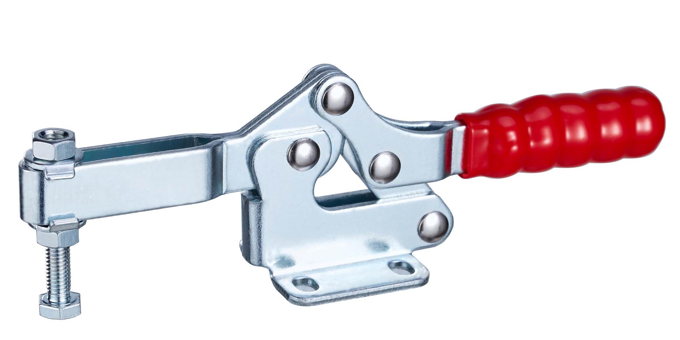 DST-21502-B Waagrechtspanner-Horizontalspanner mit waagrechtem Fuß Haltekraft 1500N