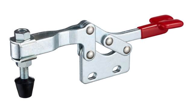 DST-22170 Horizontal-Kniehebelspanner mit senkrechtem Fuß 2500N